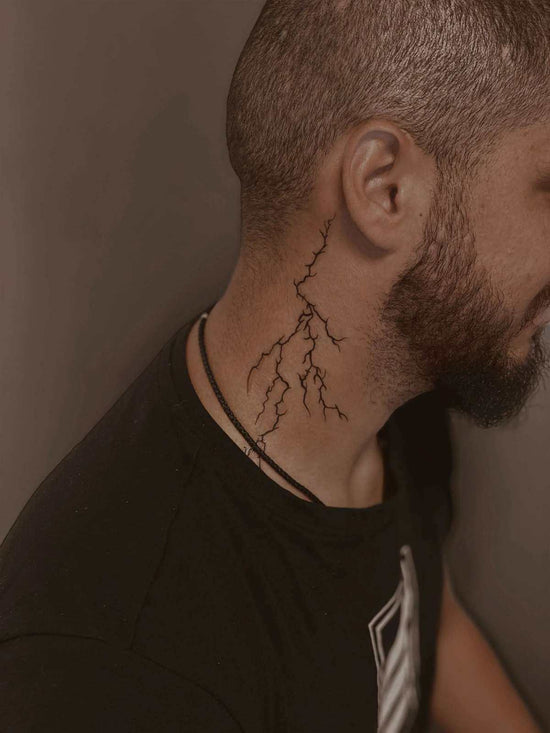 Временное тату молния Ink-Ok